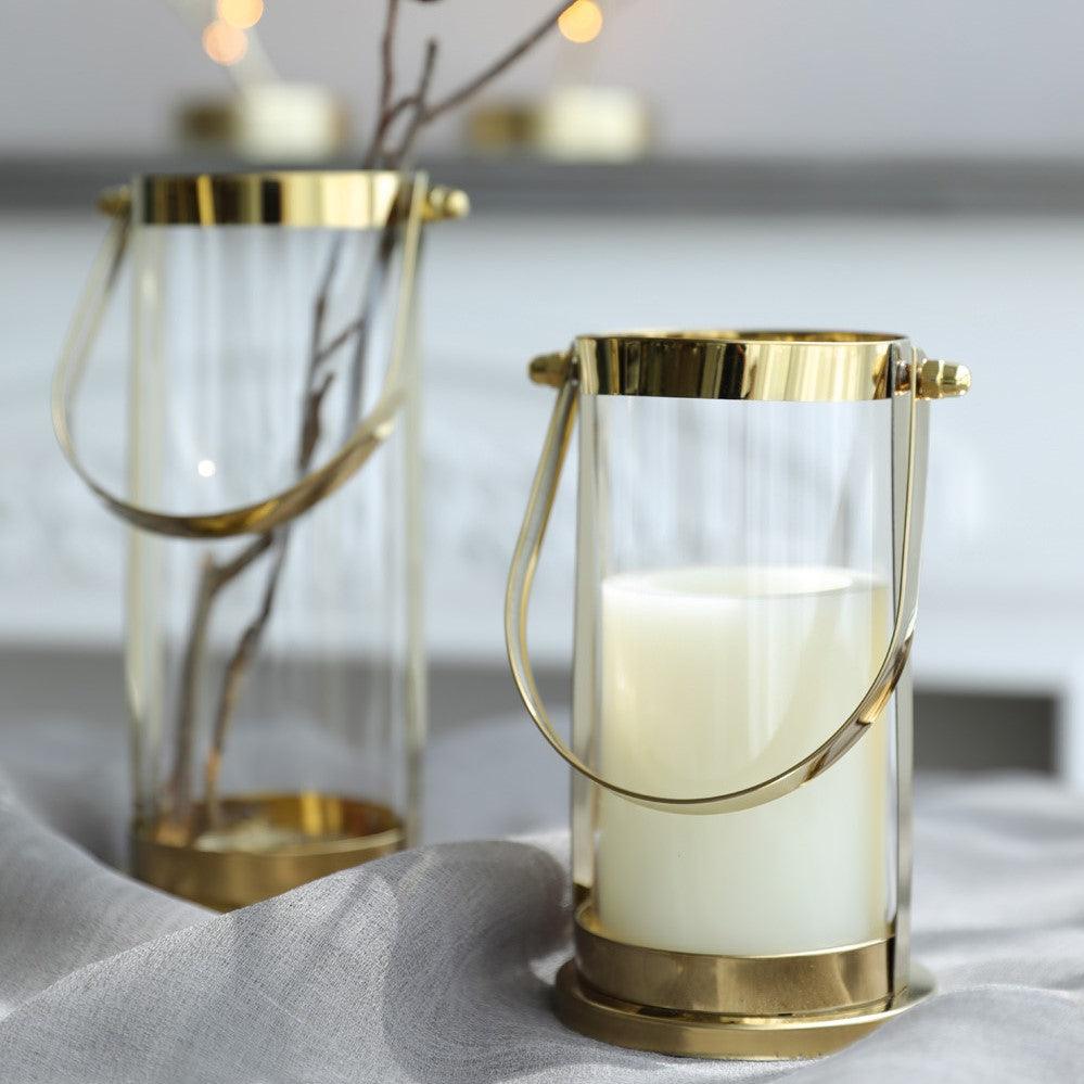 Liberty Gold Candle Lantern | Home Décor - HomeHatchpk