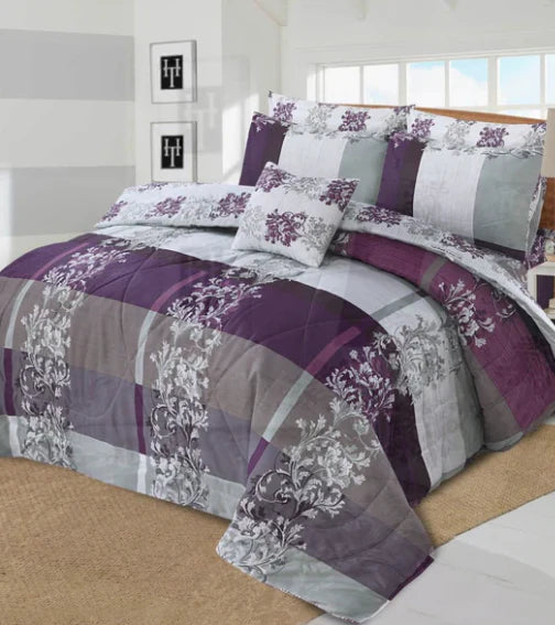 Floristic - 6pc Summer Comforter set (Light Filling)