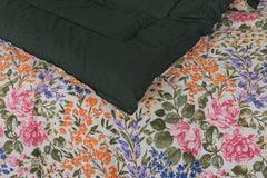 Flower Brust - 6pc Cotton Winter Comforter Set (Heavy Filling).
