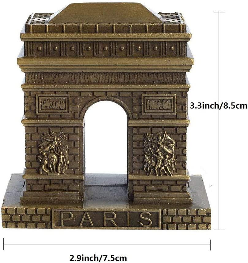 France Triumphal Arch Metal Model | Home Décor - HomeHatchpk