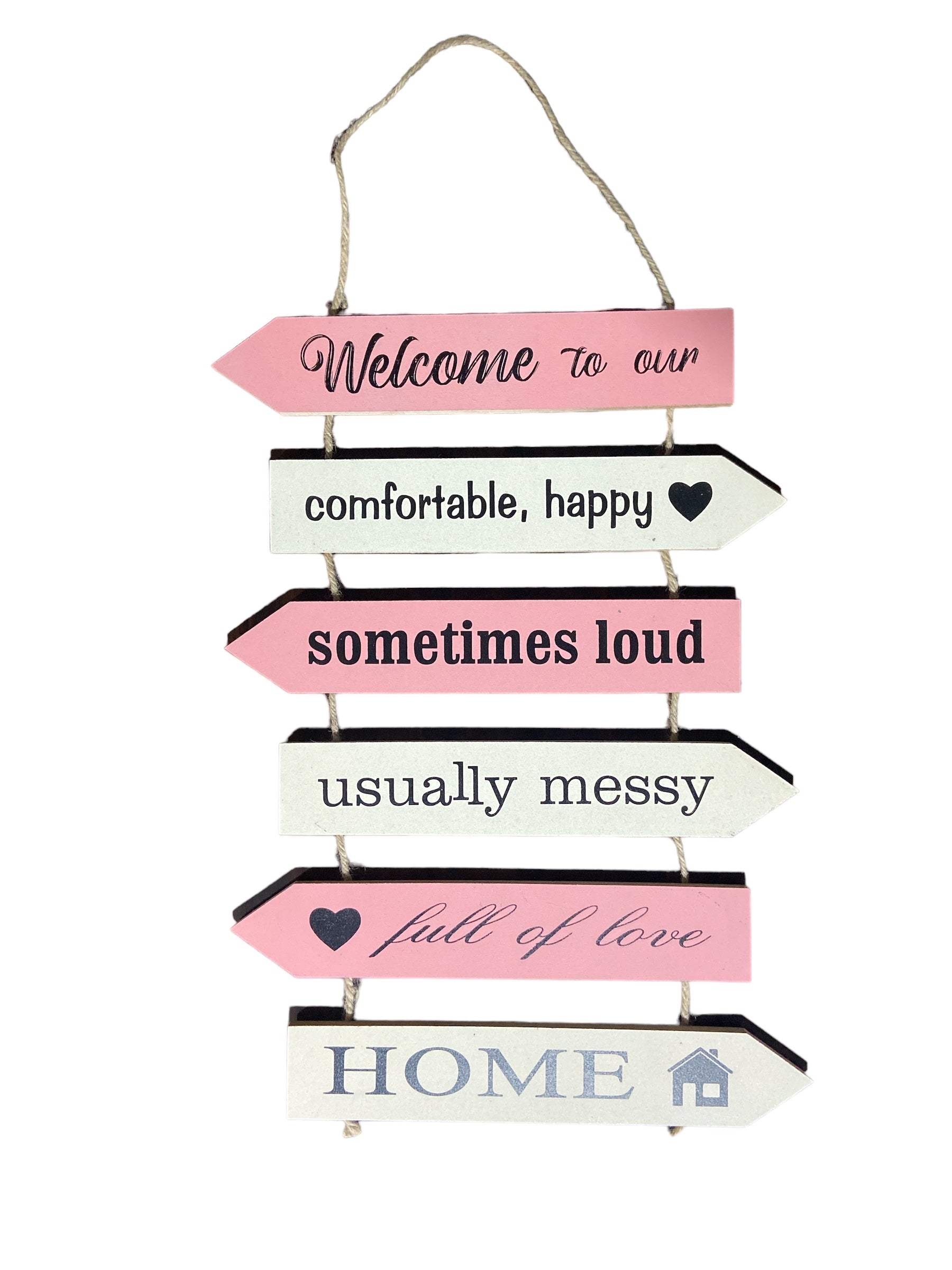 "Welcome to Our Home" Wall Art | Wall Décor - Home Hatch