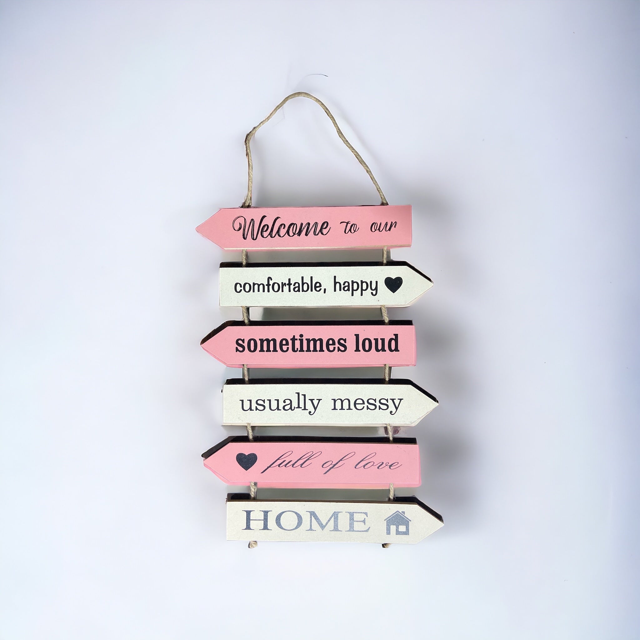 "Welcome to Our Home" Wall Art | Wall Décor - Home Hatch