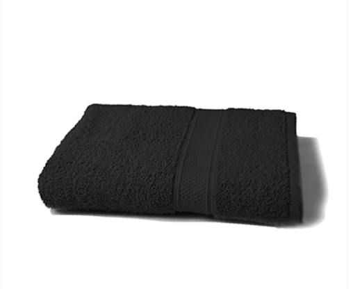 black - Classic Bath Towel