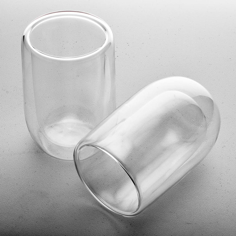 Double Walled Coffee/Juice Drinking Glass