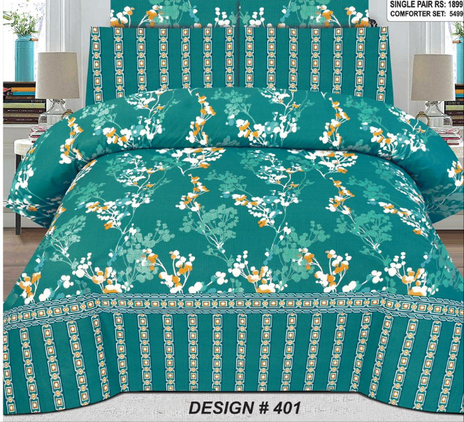 Parkha  - 3pc Bed Sheet set