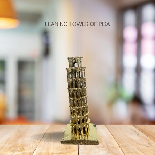 Leaning Tower of Pisa Metal Model | Home Décor - Home Hatch