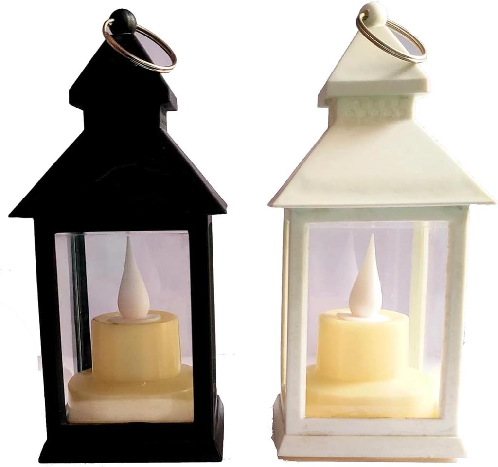 Simple Lantern Shaped Led Candle Lights | Home Decor - Home Hatch