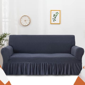 Turkish Style Sofa Cover Grey
