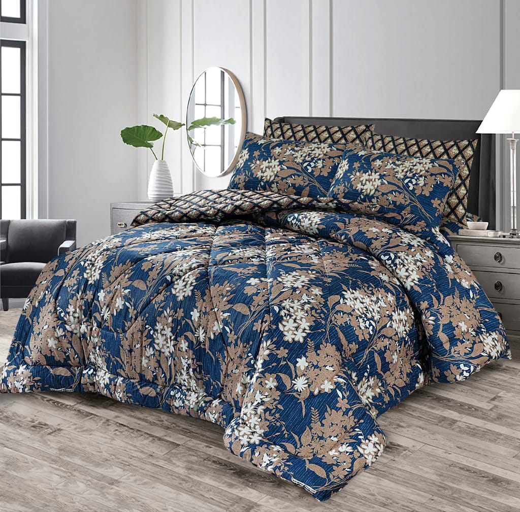 Abadam - 6 pc Winter Comforter Set (Heavy Filling).