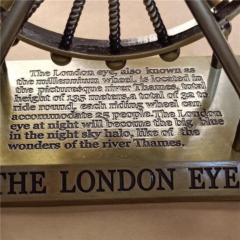 London Eye Metal Model | Home Décor - HomeHatchpk