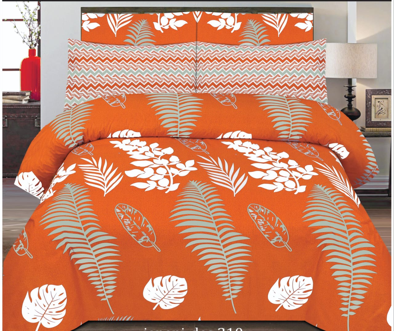 Oringo -6pc Summer Comforter set. ( Light Filling)