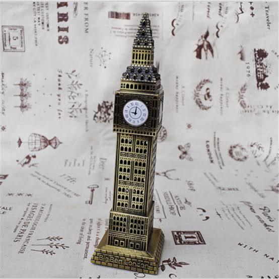 Big Ben Clock Tower Metal Model | Home Décor - HomeHatchpk