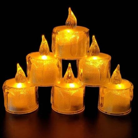 Led Smokeless Candle Lights | Home Decor - HomeHatchpk