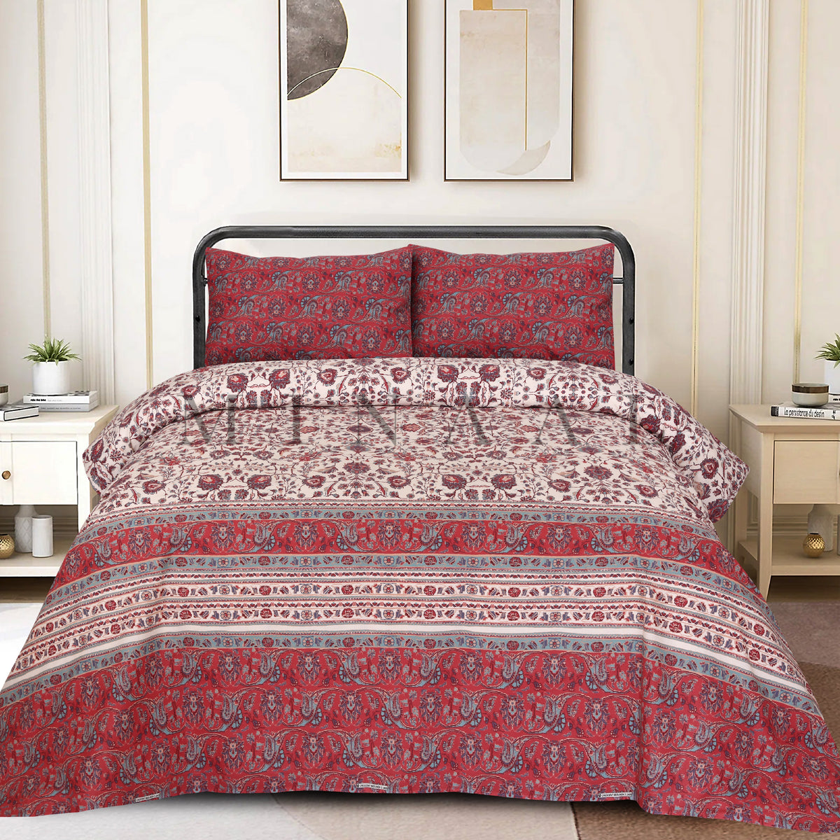 Admiry - (Premium Cotton ) Bed Sheet set