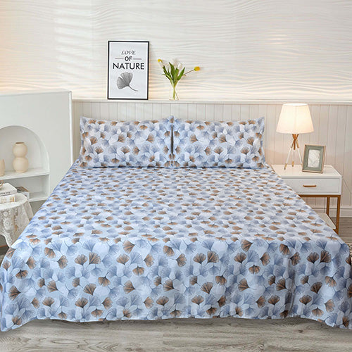 Magic Flo - (Premium Cotton ) Bed Sheet set