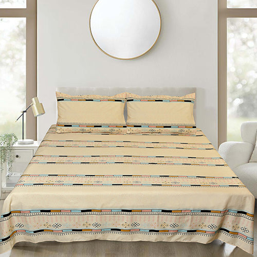 Tiffany - (Premium Cotton ) Bed Sheet set