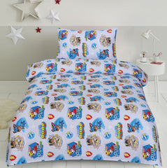 PUPS - Kids Single bed sheet.